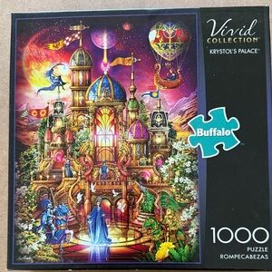 Buffalo Vivid Collection Krystol's Palace Puzzle - Purple, Blue, Gold